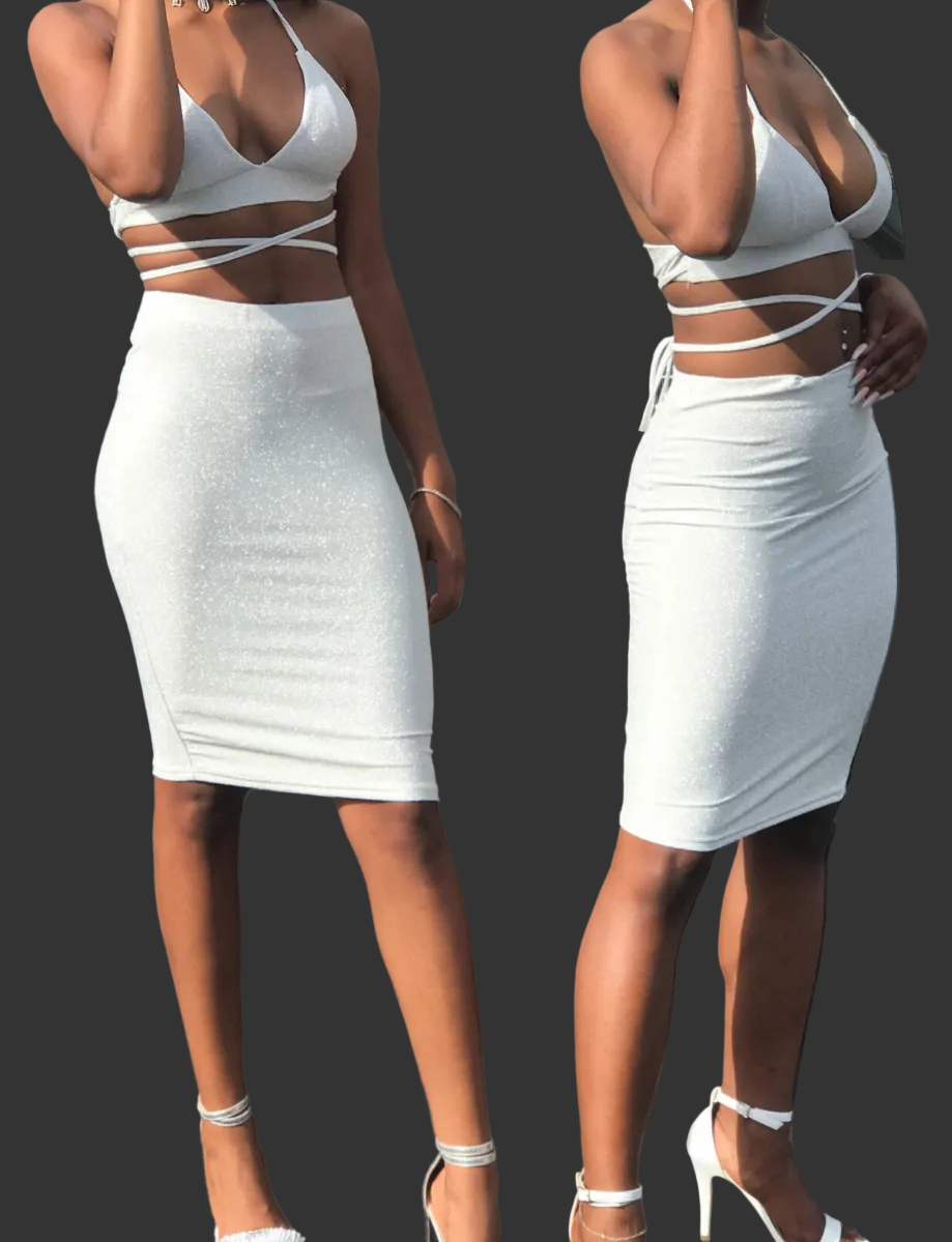 "VIP Nights" Skirt Set