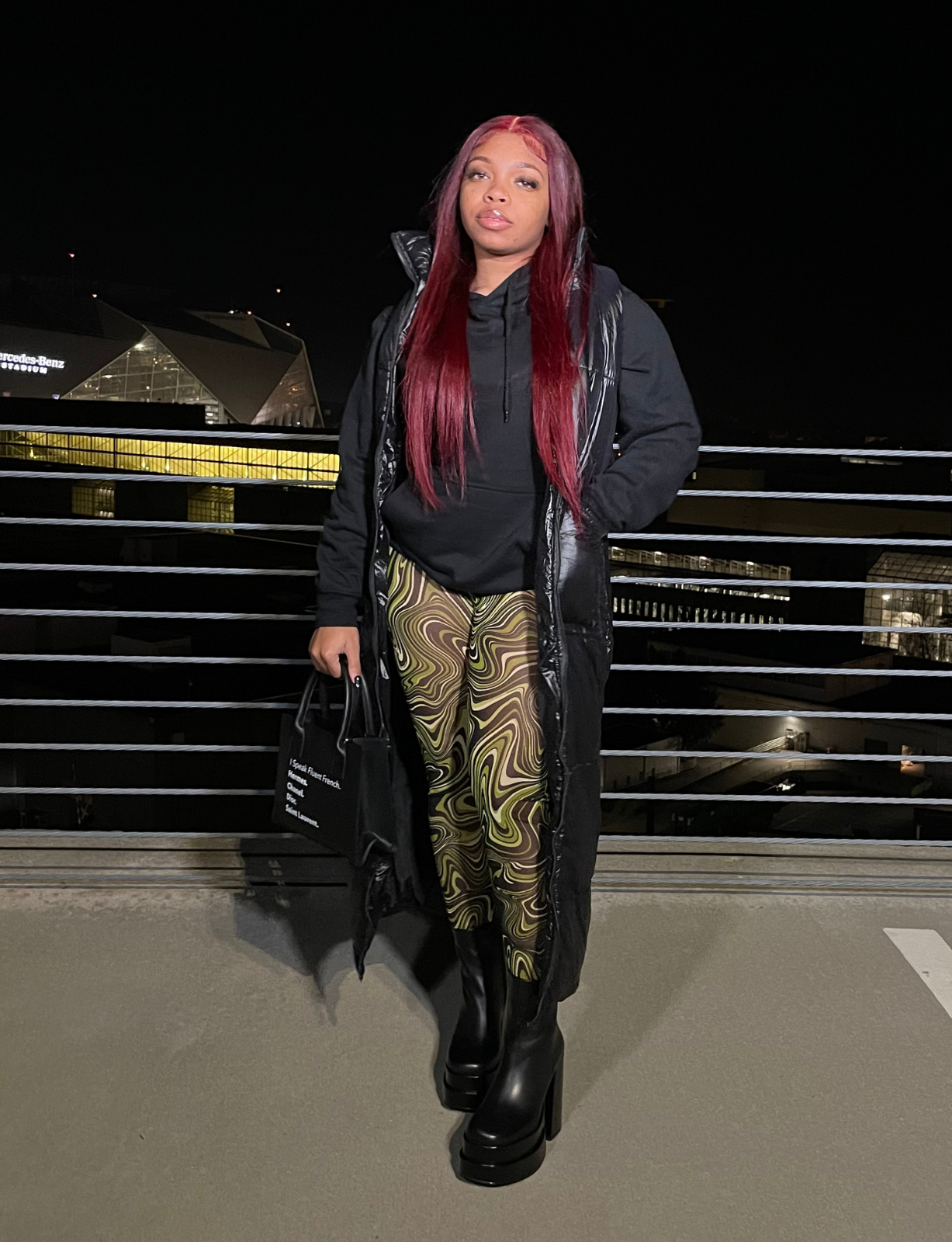 KH9 Matrix - Long Puffer Vest