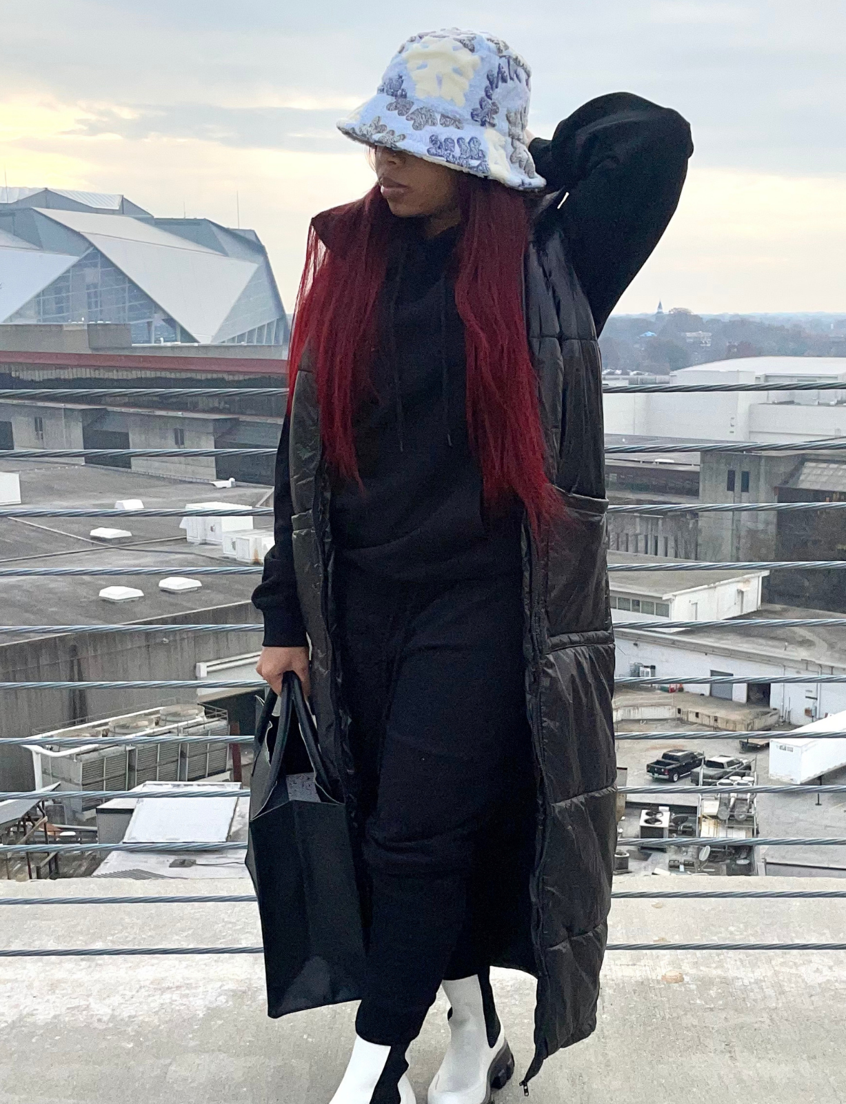 KH9 Matrix - Long Puffer Vest