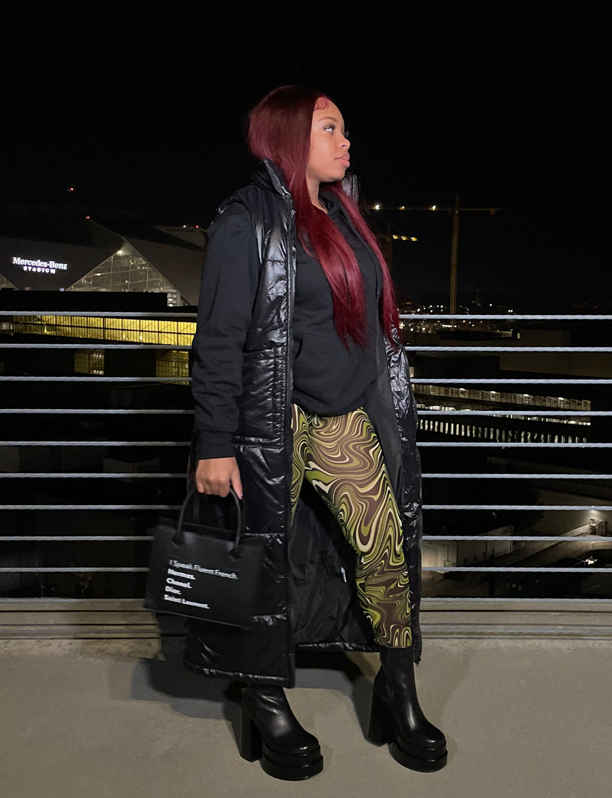 KH9 Matrix - Long Puffer Vest